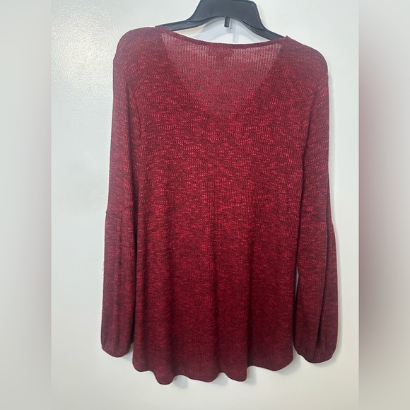 Style & Co Women's Red Sweater - Picture 3 of 6
